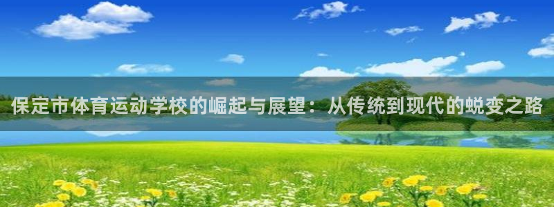 J9官方正版app娱乐是那个系列的台子：保定市体育运