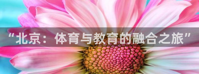 J9官网下载招商电话：“北京：体育与教育的融合之旅”